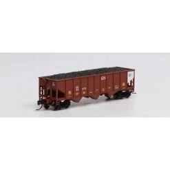 Athearn #25576 40' 3-Bay Ribbed Hopper W/Load, CC #40079
