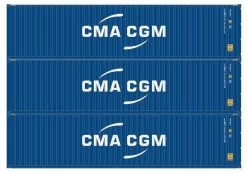 Athearn 28371 HO 40’ High-Cube Container CMA-CGM