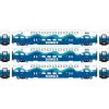 Athearn 28590 N Bombardier Passenger Coach, SDRX #210 / #214 / #223
