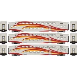 Athearn 28593 N Bombardier Passenger Coach, NMRX #1003 / #1004 / #1013 (3)