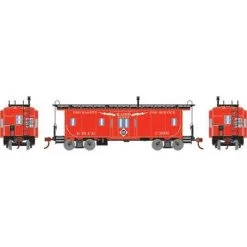 Athearn Roundhouse #90186 Bay Window Caboose Erie