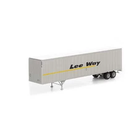 Athearn #28068 48' Wedge Trailer Lee Way #50014 1 Athearn #28068 48' Wedge Trailer Lee Way #50014