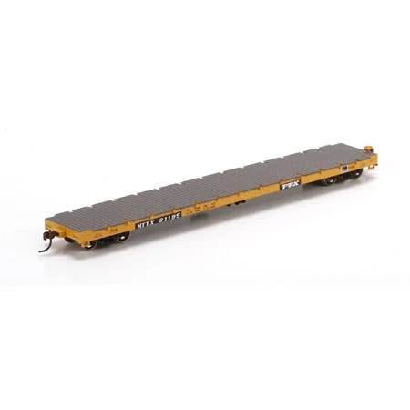Athearn #97843 60' Flat TTX #91195 1 Athearn #97843 60' Flat TTX #91195
