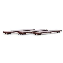 Athearn #97071 60' Flat Car OTTX/BRN (3)
