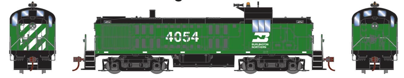 Athearn 28780 HO RS-3 Locomotive W/DCC/Sound - BN #4056 1 Athearn 28780 HO RS-3 Locomotive W/DCC/Sound - BN #4056