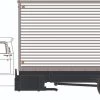 Athearn 10058 HO Ford F850 Box Van White
