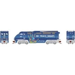 Athearn #15298 F59PHI, Amtrak #457- Be Track Smart