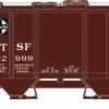 Athearn 15409 HO PS-2 2003 Covered Hopper Santa Fe #82099