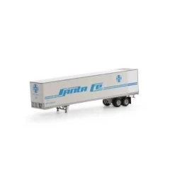 Athearn #16085 45’ Fruehauf Z-Van Trailer - Santa Fe