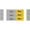 Athearn 20109 N 40ft Low Cube Container - Herc Rentals (3 Pack)