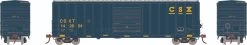 Athearn 25462 N 50ft FMC 5347 Boxcar CSX #142604