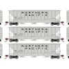 Athearn ATH27415 N PS 4427 Covered Hopper, Northern Pacific 3-Pack