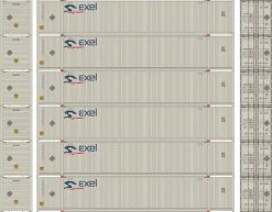 Athearn 28525 HO 53ft CIMC Container Exel 6 Pack