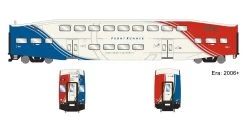 Athearn ATH28586 N Bombardier Passenger Control, Utah FrontRunner #105