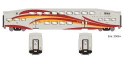 Athearn ATH28592 N Bombardier Coach, New Mexico Railrunner #1001