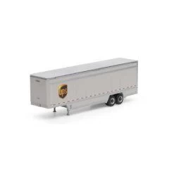 Athearn #29456 40' Drop Sill Parcel Trailer, UPS/Logo #708941