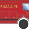 Athearn 29468 HO Ford C Rescue Truck Valley Fire Department #CP-1