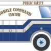 Athearn 29476 HO Ford C Rescue Truck Department Of Public Safety #COM-1