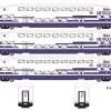 Athearn ATH29706 HO Bombardier Coach, Metrolink As Delivered 3-Pack