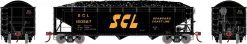 Athearn 33089 HO 40ft 3-Bay Offset Hopper Seaboard Coast Line #160587