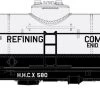 Athearn 3374 HO Single Dome Tank Car HHCX #580