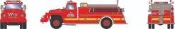 Athearn 4576 HO Ford F850 Pumper Firehouse Diner #911