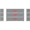 Athearn 63386 HO 40' Smooth Side Container - APL (3pcs)