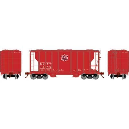 Athearn 172451 N PS-2 2600 Covered Hopper - Missouri-Kansas-Texas #1303 1 Athearn 172451 N PS-2 2600 Covered Hopper - Missouri-Kansas-Texas #1303