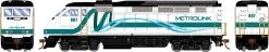 Athearn 15971 N EMD F59PHI Diesel Locomotive Metrolink #887 With Sound