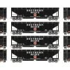 Athearn ATH7089 HO RTR 40ft Offset Ballast Hopper, Southern 4-Pack #1