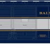 Athearn 72251 HO 40ft Express Box Car Baltimore & Ohio #1607