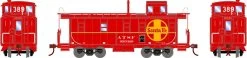 Athearn 74027 HO Cupola Caboose Santa Fe #999389