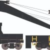 Athearn 75427 HO 200-Ton Crane And Boom Car Norfolk & Western #514900 / #930019