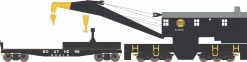 Athearn 75427 HO 200-Ton Crane And Boom Car Norfolk & Western #514900 / #930019