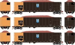 Athearn 3874 N Thrall High Side Gondola With Load David J. Joseph Company #10131/10504/10511 Primed For Grime