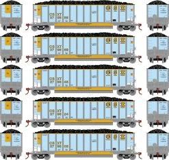 Athearn 25078 N BethGon Coalporter CSX 5 Pack