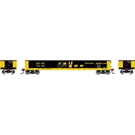 Athearn 6619 N 52ft Mill Gondola - RailGon #310900 1 Athearn 6619 N 52ft Mill Gondola - RailGon #310900
