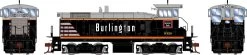 Athearn 86846 HO EMD SW1000 Switcher Locomotive Chicago, Burlington & Quincy #9320 With Sound