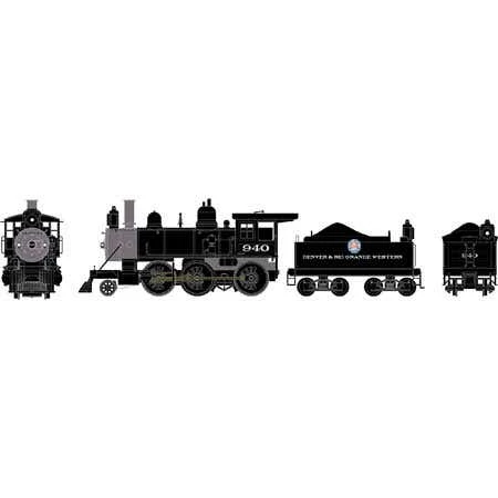 Athearn #87212 Old Time 2-6-0 Mogul, D&RGW #940 1 Athearn #87212 Old Time 2-6-0 Mogul, D&RGW #940