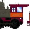 Athearn 87239 HO 2-6-0 Steam Locomotive Milwaukee Road #2966