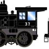 Athearn 87247 HO 2-6-0 Steam Locomotive Union Pacific #37
