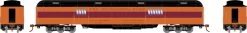Athearn 88215 HO Heavyweight Passenger Car Milwaukee Road Baggage #1037