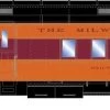 Athearn 88227 HO Heavyweight Passenger Car Milwaukee Road RPO #1074