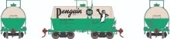 Athearn 97174 HO 30ft NACC 8,000 Gallon Tank Car Penguin Ginger Ale #7102