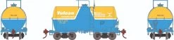 Athearn 97180 HO 30ft NACC 8,000 Gallon Tank Car Vulcan Chemicals #1202