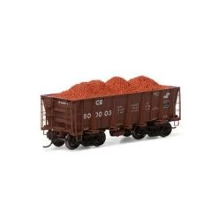 Athearn #97951 26' Ore Car Low Side W/Load CR #500003