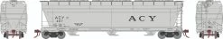 Athearn 12940 N ACF 4600 Covered Hopper Akron, Canton And Youngstown #467