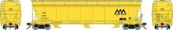 Athearn 12942 N ACF 4600 Covered Hopper Vermont Railway #6006