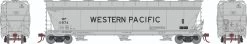 Athearn 12953 N ACF 4600 Covered Hopper Western Pacific #11974