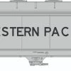 Athearn 12954 N ACF 4600 Covered Hopper Western Pacific #11977